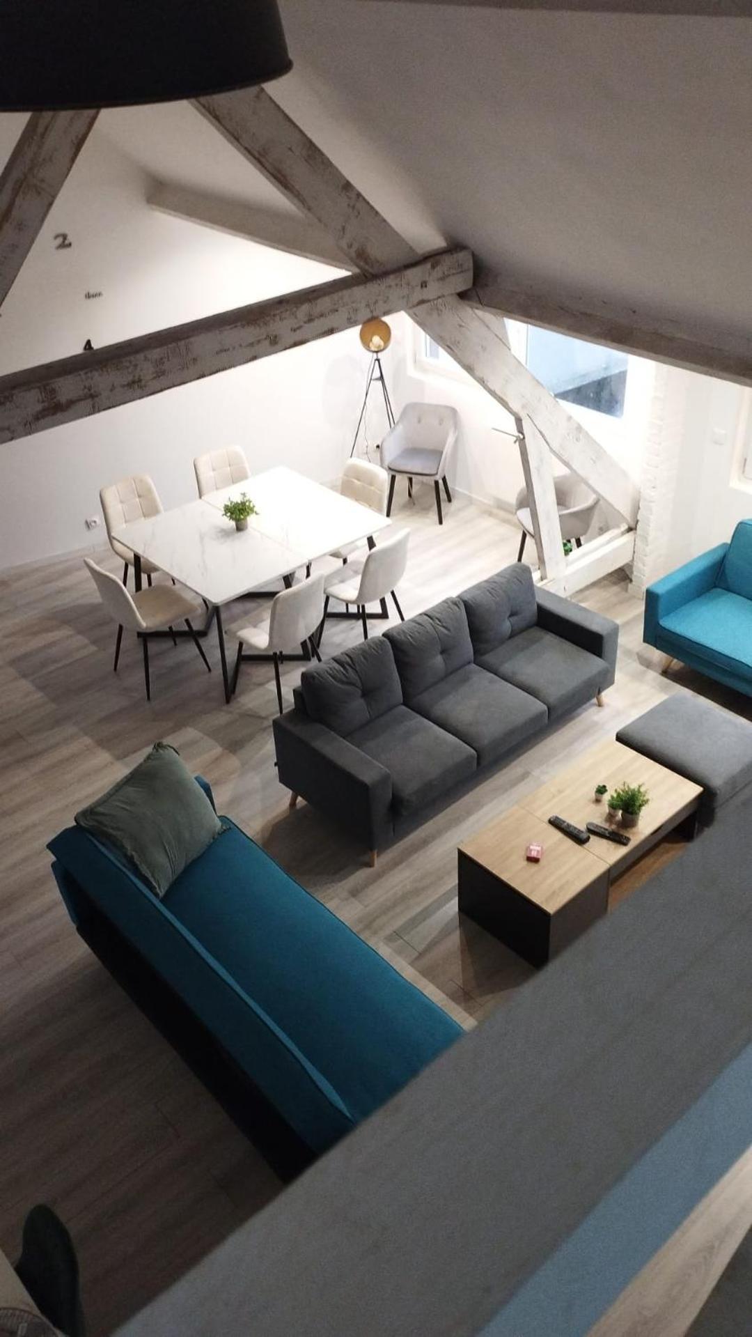 ++++ Central Duplex Renove 5 Pieces 150M2 A 8 Mn De La Place Dalton ++++ بولون-سور-مير الغرفة الصورة
